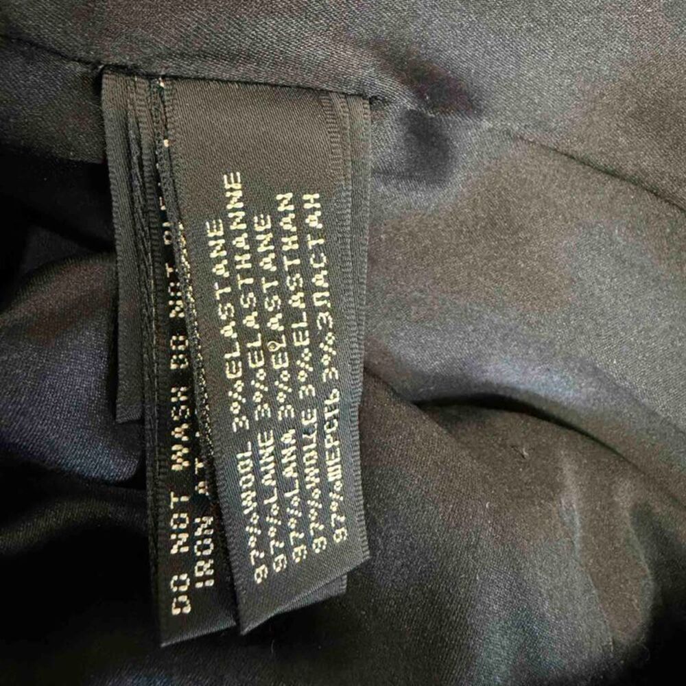 Ralph Lauren Tuxedo Blazer in Black Wool - Picture 7 of 10